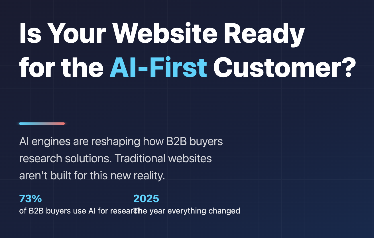is your website AI customer ready